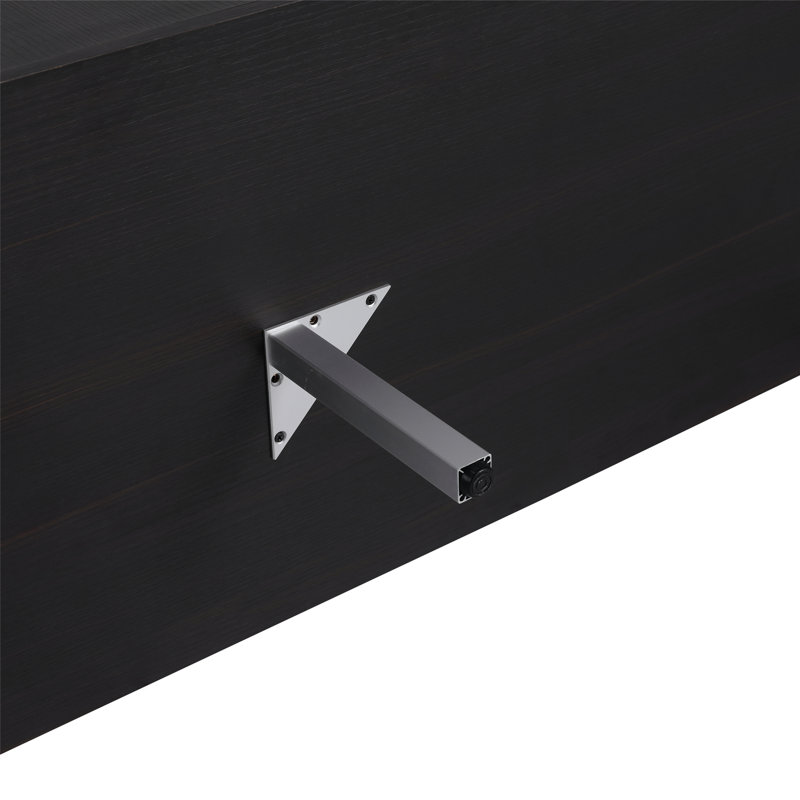 Armoire de rangement autoportante avec portes à fermeture douce, H 30,33 po x l 46,9 po x P 17,96 po