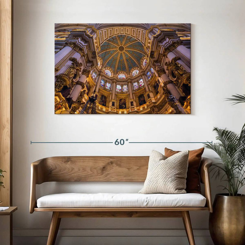Rorry Granada Cathedral Interior, 30" H x 45" W