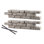10'' H x 48'' W Brown Border Fencing