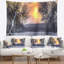 Paysage d'hiver avec tapisserie soleil-28490884