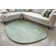 Cozy Handmade High Pile Mint Green Rug