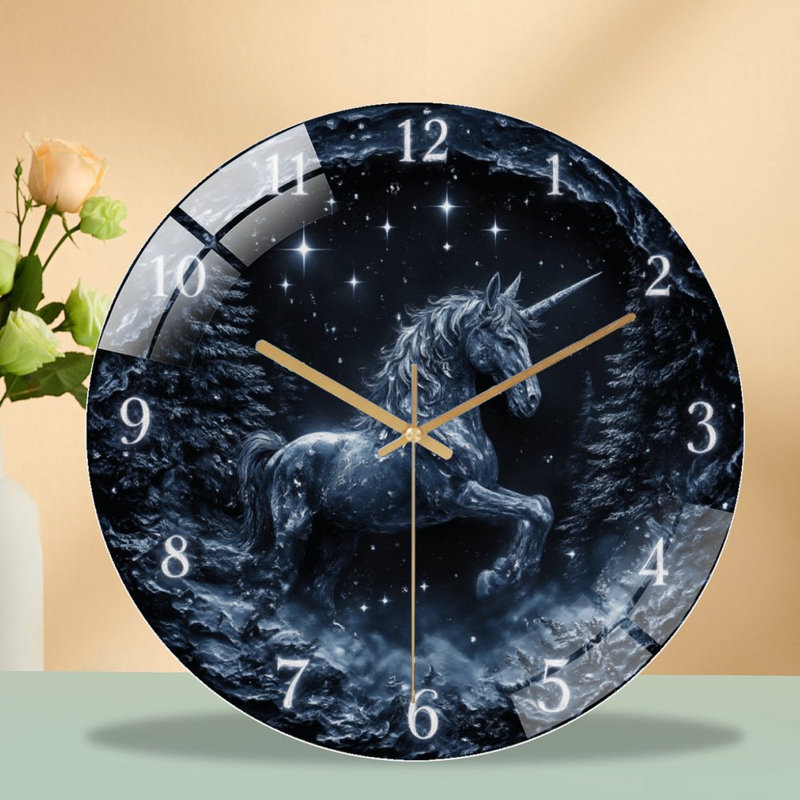 Horloge murale avec horloge murale 12 po