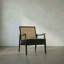 Lichtenstein Armchair Chair with Ottoman
