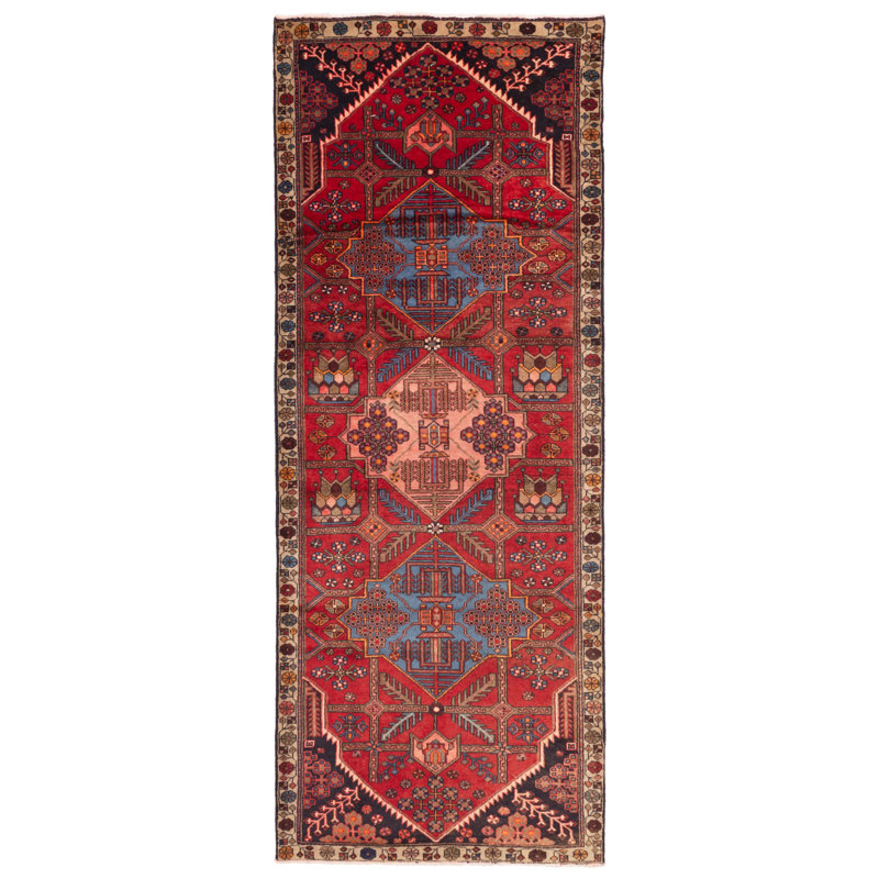 Tapis rouge Anatolian Vintage 3 pi 11 po x 9 pi 11 po