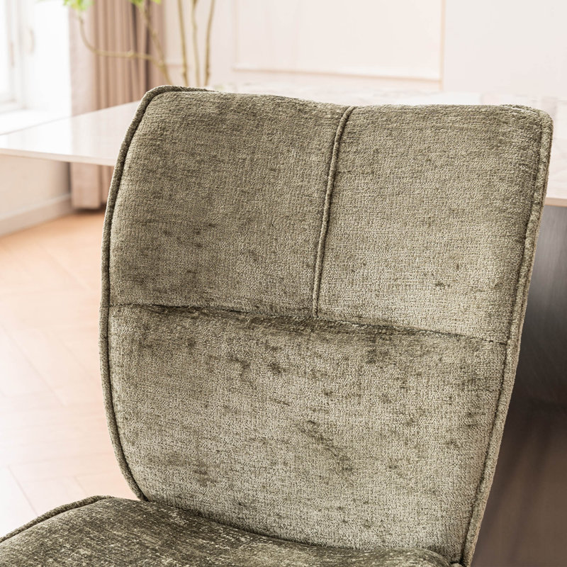 Pirali 20'' H Upholstered Side Chair, Green