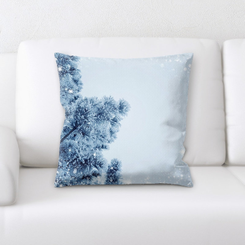 Coussin bonhomme de neige