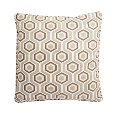 Los Angeles Geometric Linen Throw Pillow