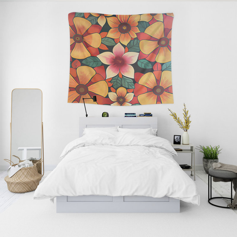 Tapisserie murale, H 88 po x l 104 po