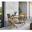 Flip Teak Folding Armchair