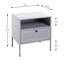 Zaria 1 Drawer Bedside Table-106194875