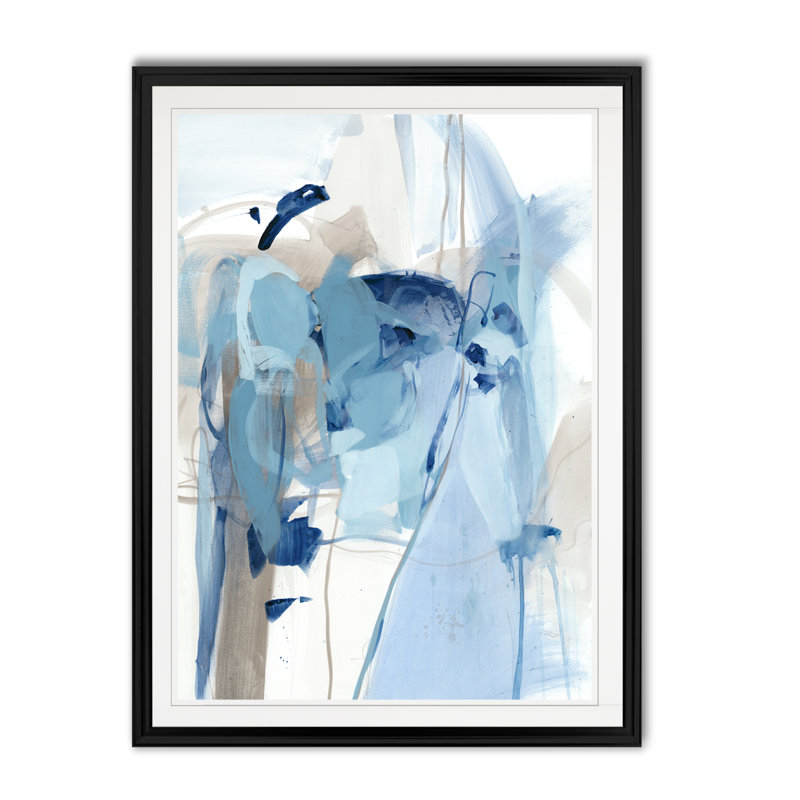 «Night Night I», reproduction sur toile tendue, H 18,5 po x l 24,5 po x P 1,5 po, Cadre noir