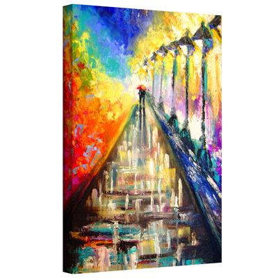 " Rainy Paris Evening "