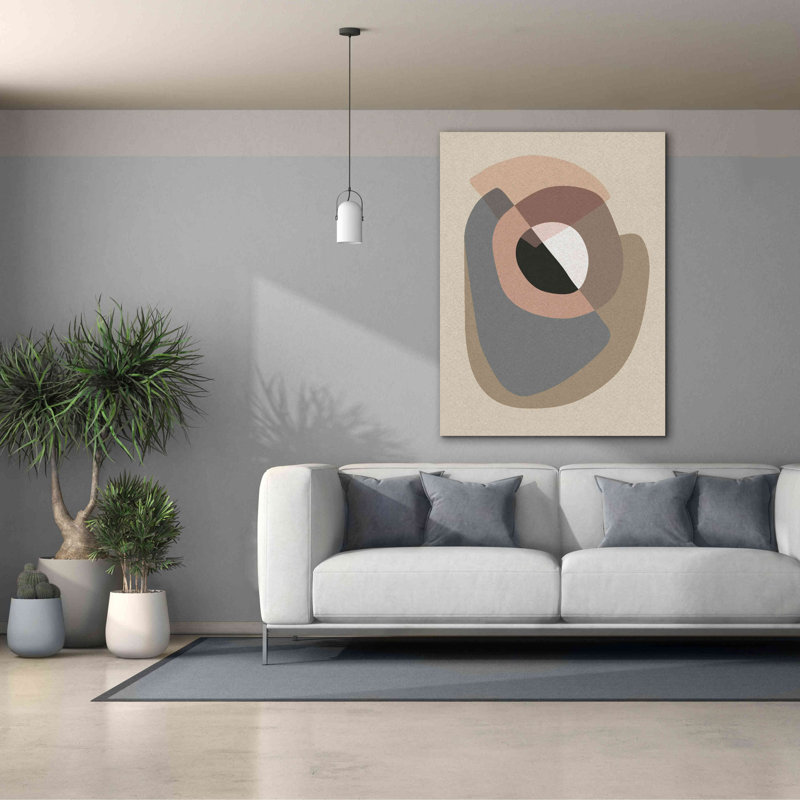 «Workup 5» par Design Fabrikken, estampe numérique sur toile, H 54 po x l 40 po x P 1,5 po