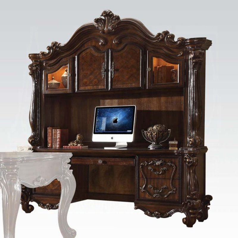 ACME Versailles Executive Mishell w/Hutch, Cherry Oak, Cherry