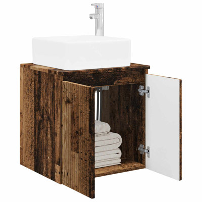 Single Bathroom Vanity with Ceramic Basin