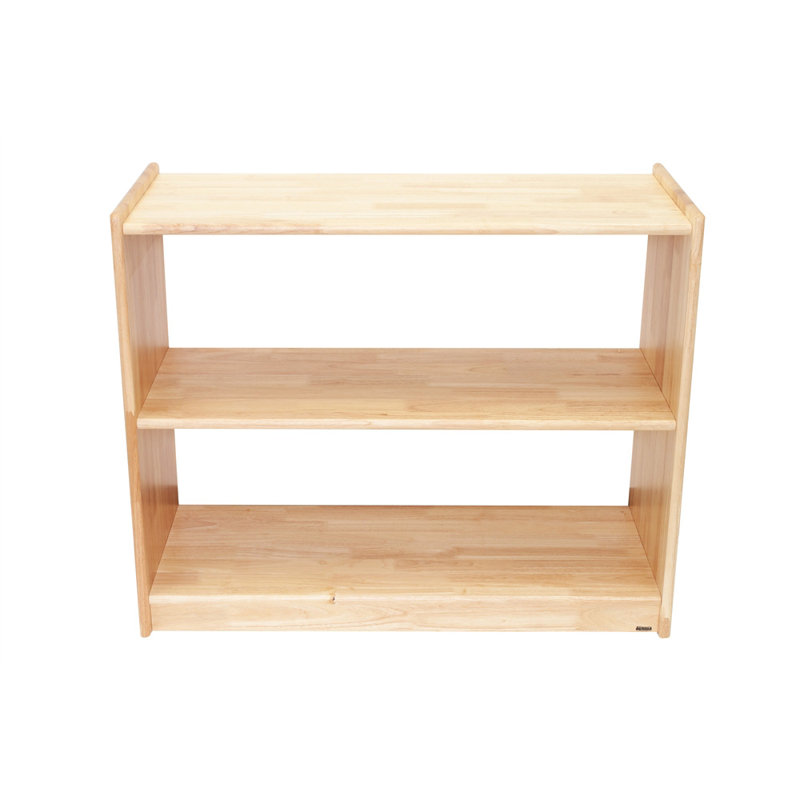 Petite tablette en bois d'hévéa sans dossier