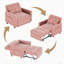 Canapé-lit rembourré réglable 3-en-1, canapé-lit simple pliable convertible moderne, canapé multifonctionnel pour petit salon, bureau, canapé-lit des Fêtes-2081101892