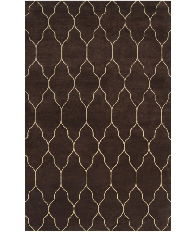 Wool Geometric Indoor Rug