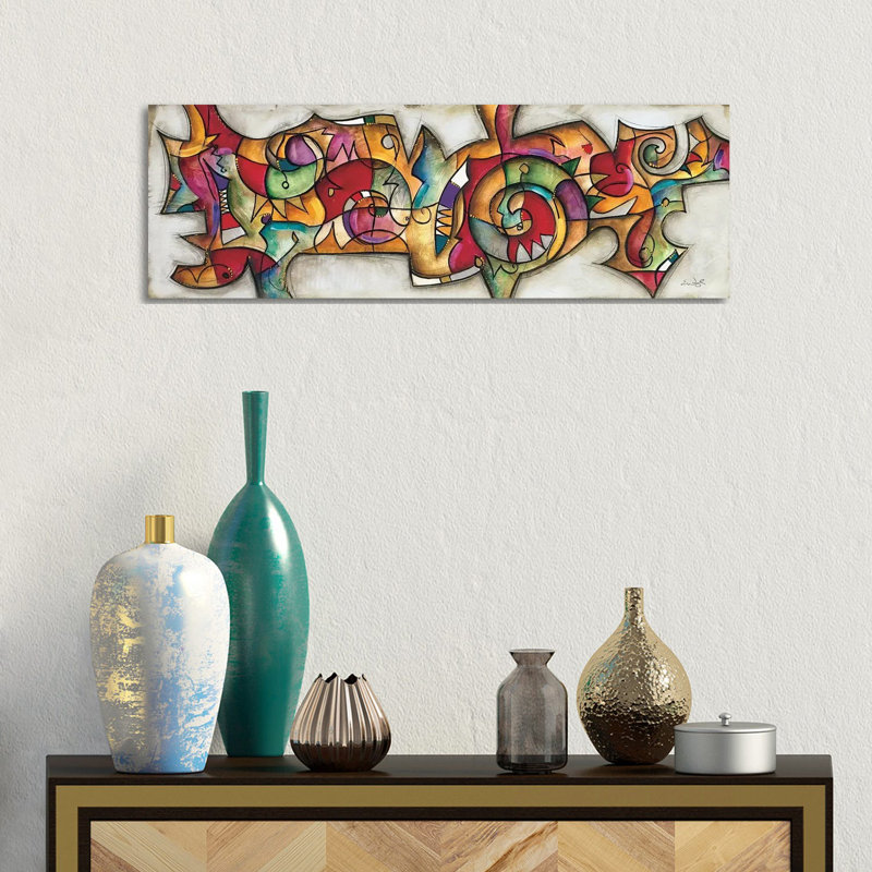 Turn It On by Eric Waugh - Wrapped Canvas Panoramic Print, 30.48 cm H x 91.44 cm W x 3.175 cm D
