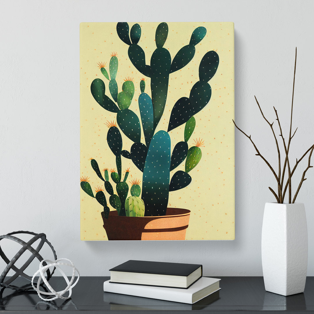 Cactus Cacti - Wrapped Canvas