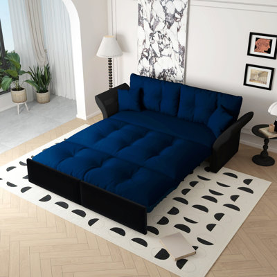 Canapé de style moderne pour l'intérieur, canapé-lit multifonctionnel avec pièces amovibles, idéal pour les invités et peu encombrant dans les salons et les chambres