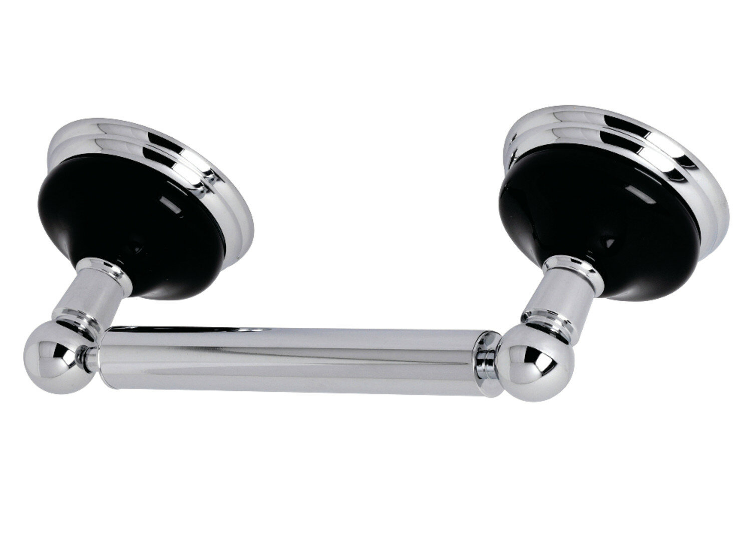 Free-Standing Toilet Paper Holder, Black Onyx