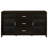 Amorie 2-door TV Stand with Adjustable Shelves