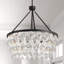 Lustre unique/unique à niveaux 7 lumières dhairya