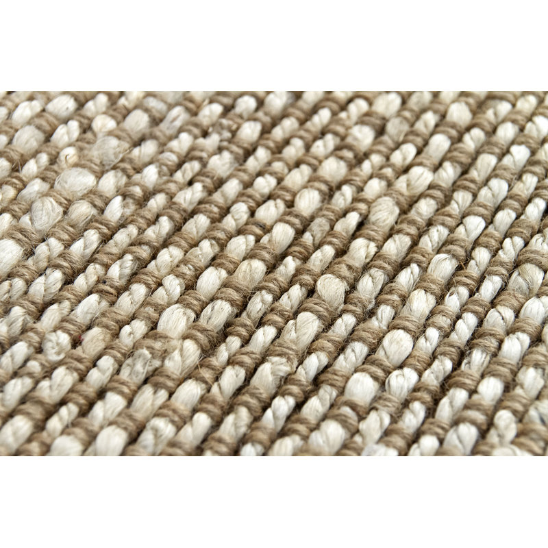 Gaudet Solid Colour Hand Woven Area Rug, Rectangle 200 x 290cm