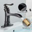 Mélangeur de meuble-lavabo de salle de bain en bronze huilé