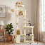 Arbre à chat en sisal beige à 6 niveaux avec condos et hamacs-1407947165-1545079084