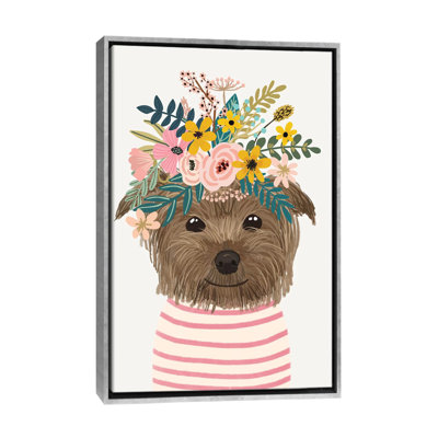 «Yorkshire Flowers» par Mia Charro - impression d'art graphique