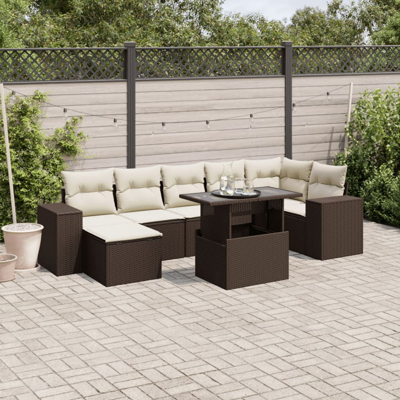 Ensemble de canapé de jardin Vidaxl