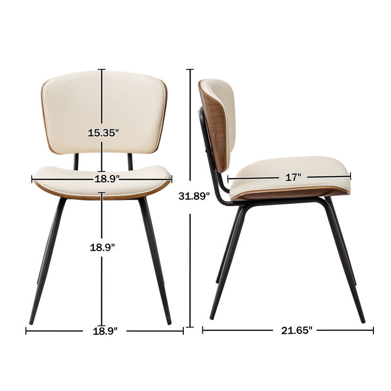 Barkev Dining Chairs, Beige