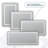 Soho  36" x 36" x 1" LED Mirror with Defogger and Dimmable, Backlit + Front Lit-1093257829
