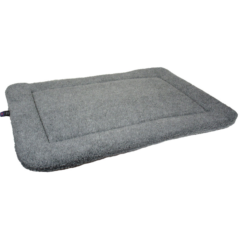 Tarrytown Fleece Pet Bed, Jumbo (122cm W x 76cm D), Silver Grey