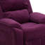 Deluxe Padded Contemporary Kids Recliner with Storage Arms-769427020