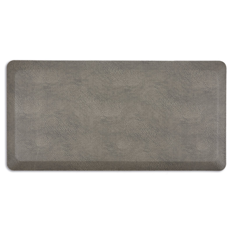 Tapis anti-fatigue Paxson, Rectangle 1 pi 8 po x 3 pi 3 po, Gris