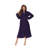 Plush Mid-Calf Bathrobe with Pockets-1946922606-1946922607