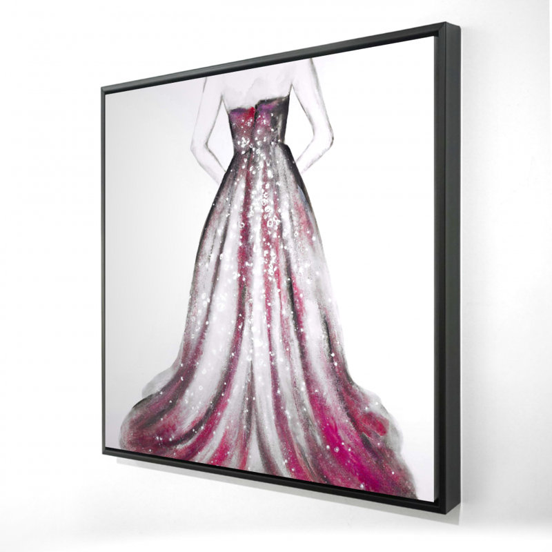 Toile habillée rose princesse | Vêtements de chambre à coucher, H 25,25 po x l 25,25 po