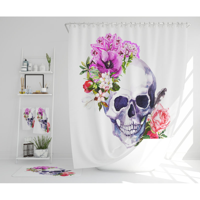 Naythen Polyester Shower Curtain Set