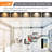 7 in. Round Color Selectable Integrated LED Flush Mount Downlight-70783530