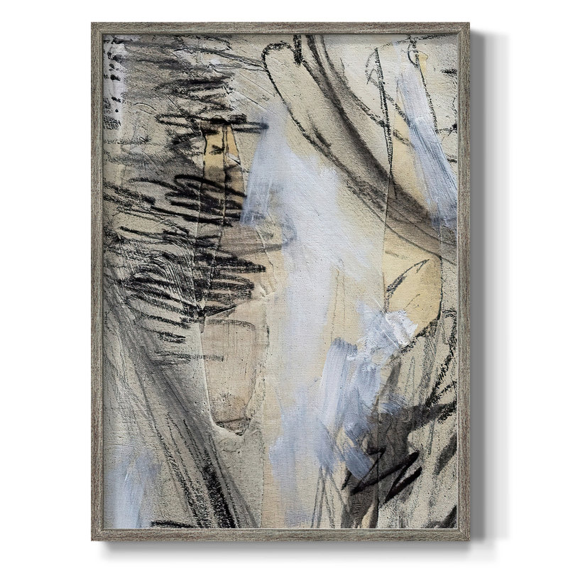 MaskedNotesVI Framed Print - Solid Wood, 11" H x 9" W