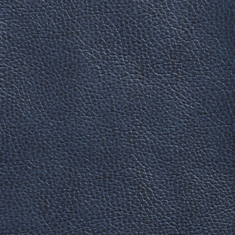 Faux Leather Fabric, Navy