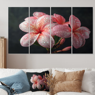 Headen - Plumeria Wall Decor Set