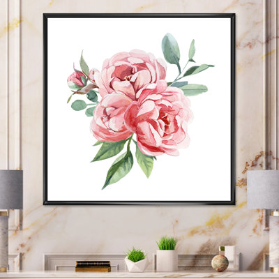 Fleurs rose clair II - activé