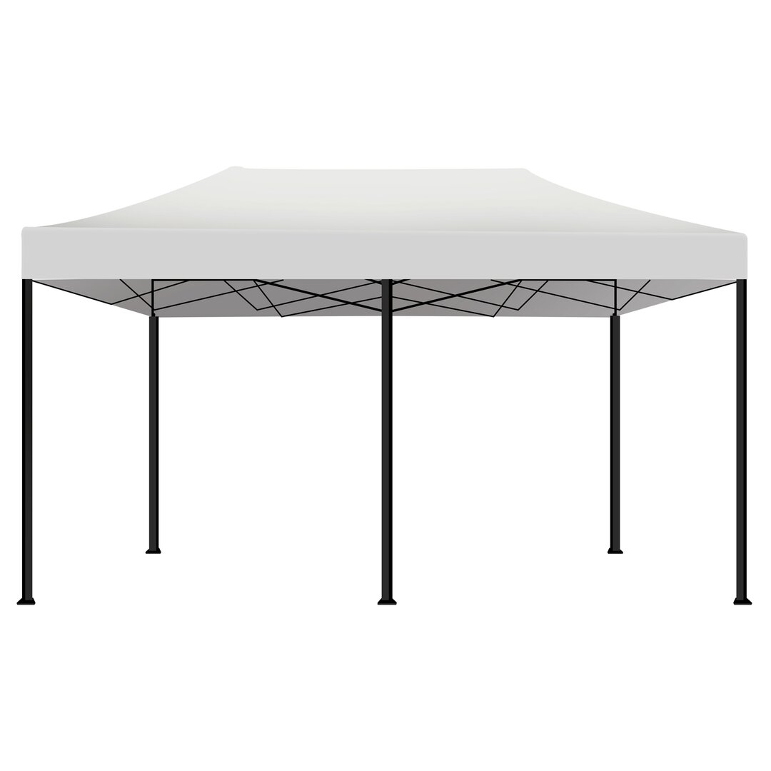 118 cm x 290 cm Partyzelt Eutropios aus Metall