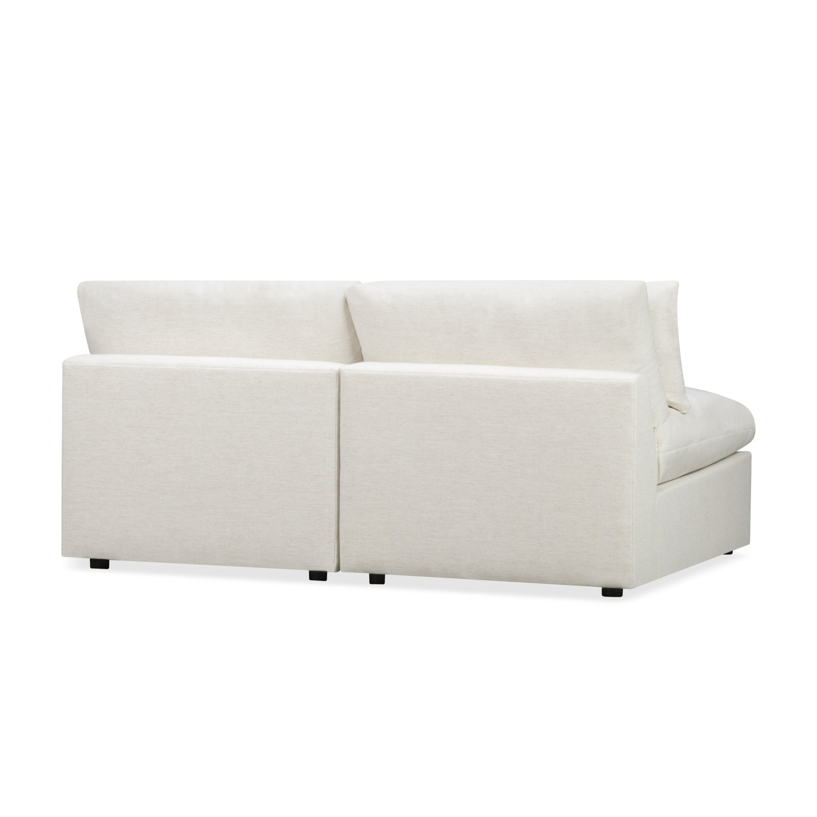 Remy 66'' Sofa, Nomad Snow Crypton® Chenille