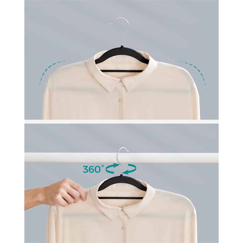 Backsten Plastic Standard Hanger, Black