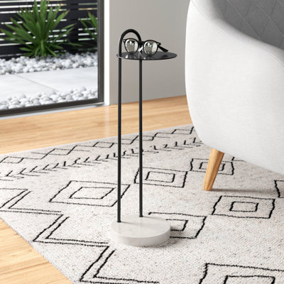 Genovia Steel Top End Table